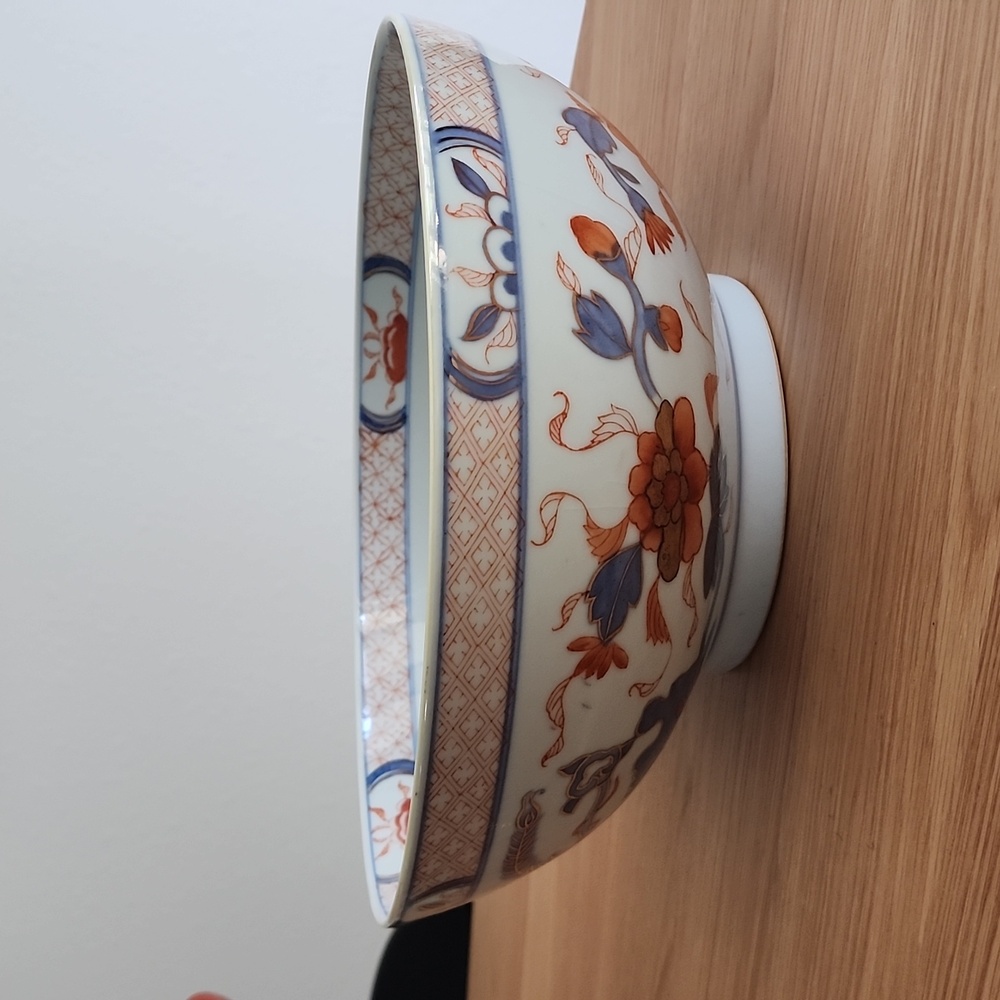 B.P.C. extra large Asian ceramic bowl